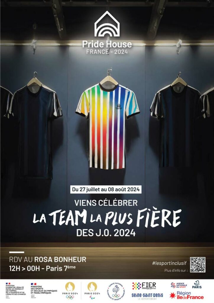 Pride House France 2024 Affiche principale