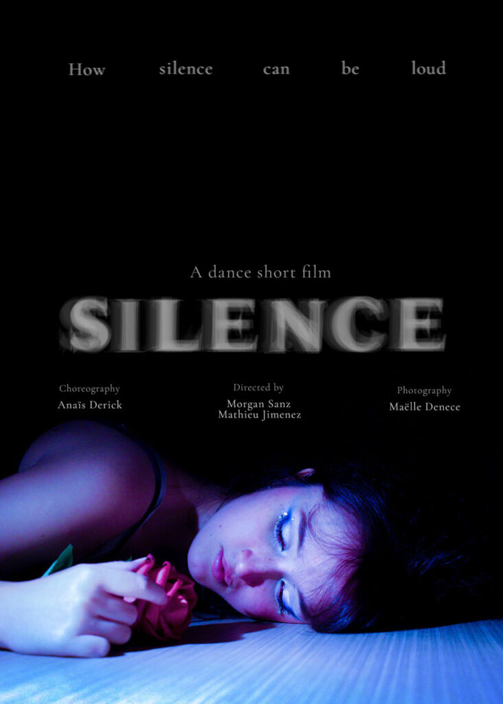 Silence clip vidéo affiche chambre