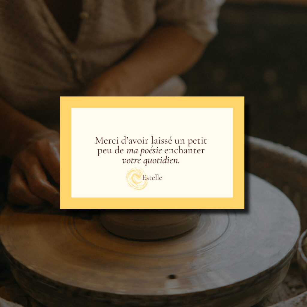 Carte Message Atelier Muse