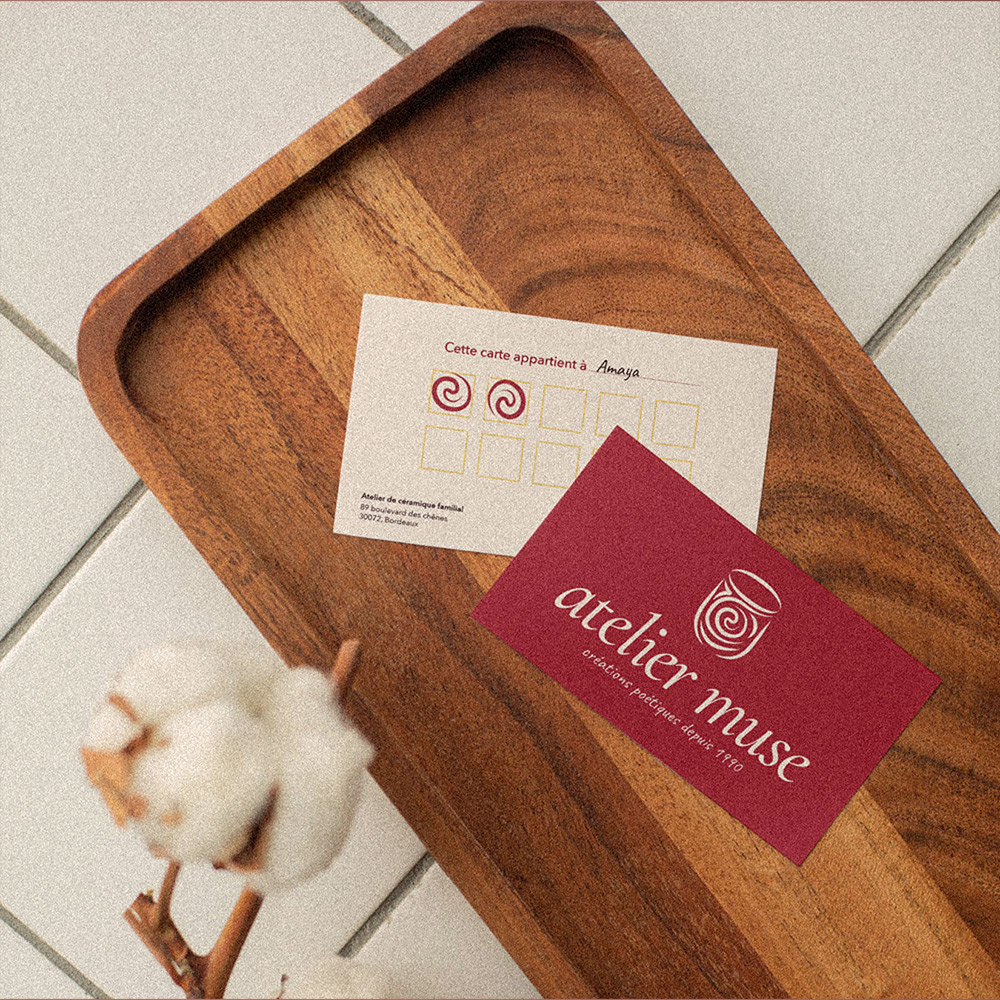 Atelier Muse Carte de visite